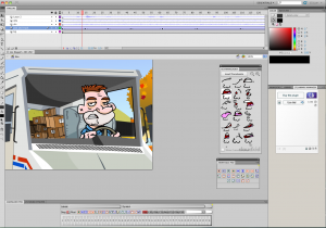 2D animation software, Flash animation